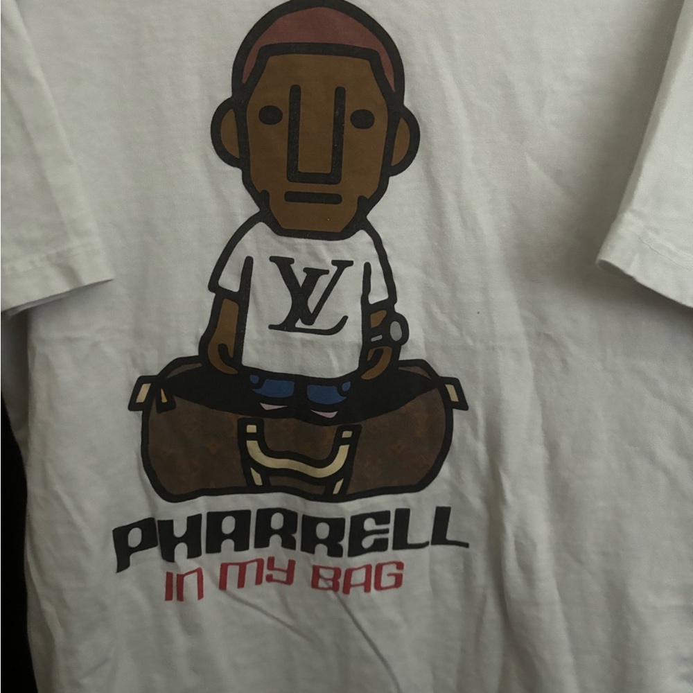 Pharrell Graphic White T-Shirt